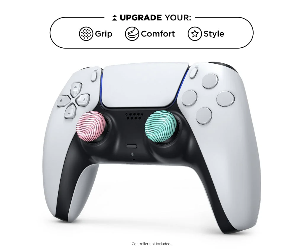 Universal No-Slip Thumb Grips Strawberry Sage Edition - Image 3